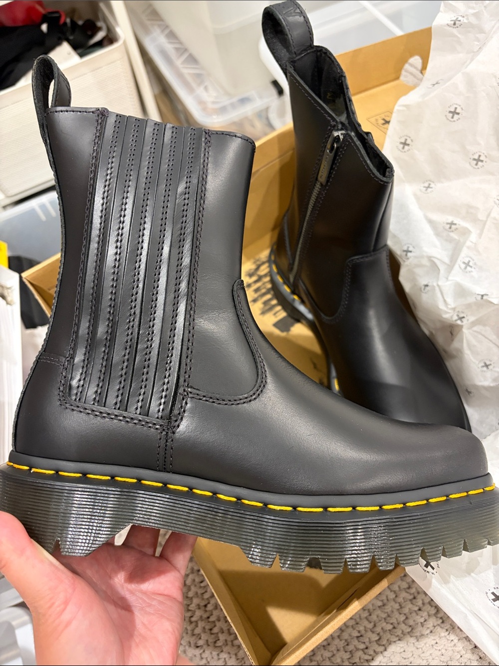 Brand new Dr. Martens AirWair Amaayah Lo Black